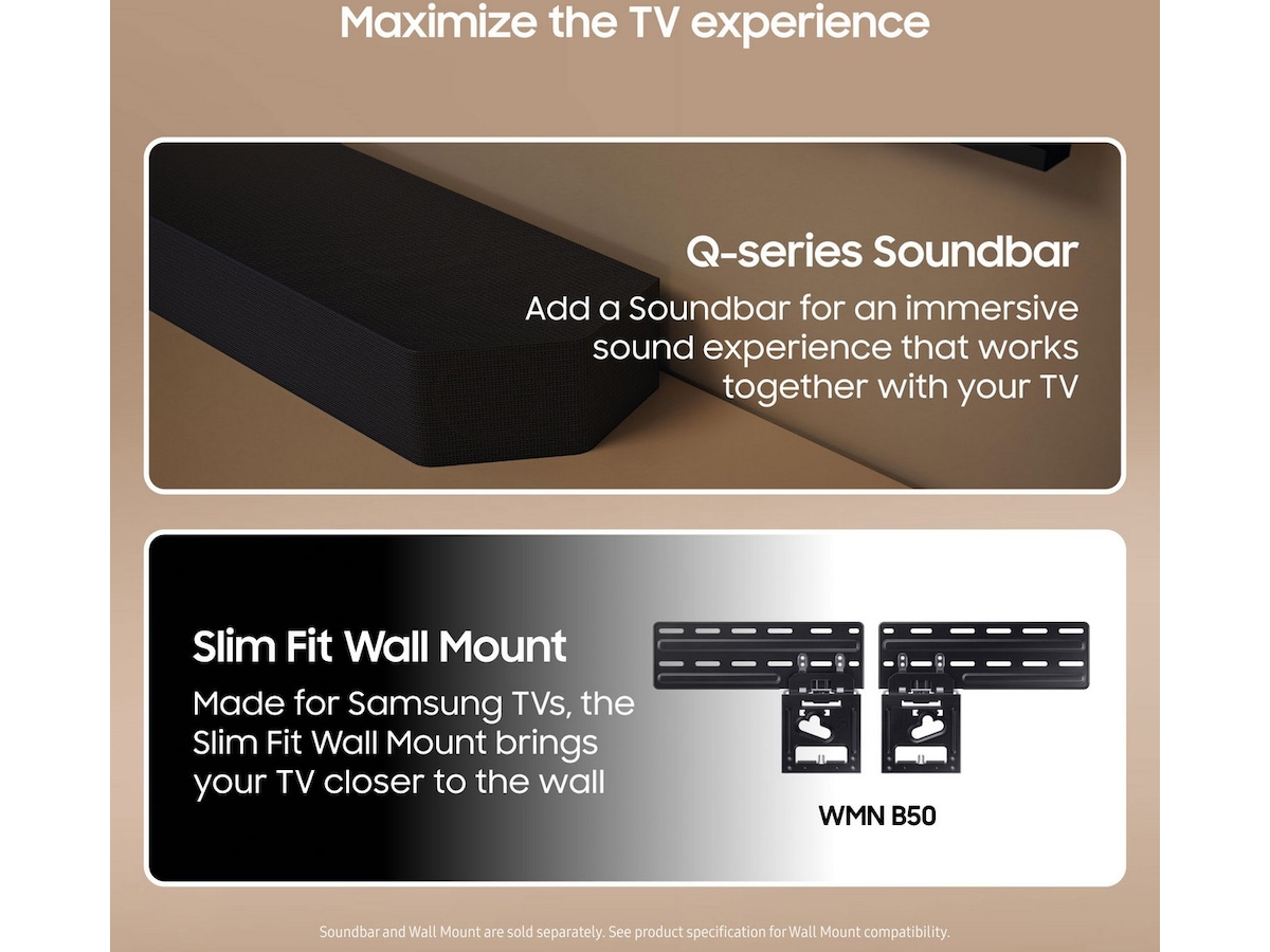 Samsung 65" QN800D 8K Neo QLED Mini LED TV TQ65QN800D -B-Grade Demo TV/projektor