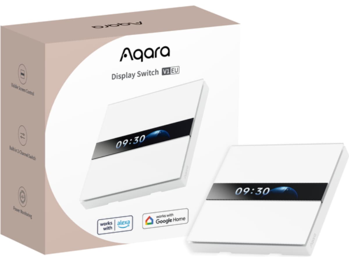 Aqara Display Switch V1 Lysbrytere, dimmere & lysstyring