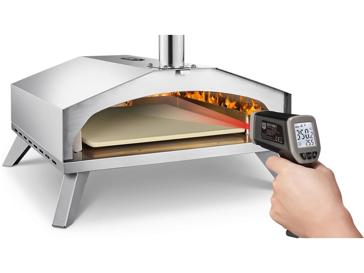 Austin and Barbeque infrarødt termometer Tilbehør til pizzaovner