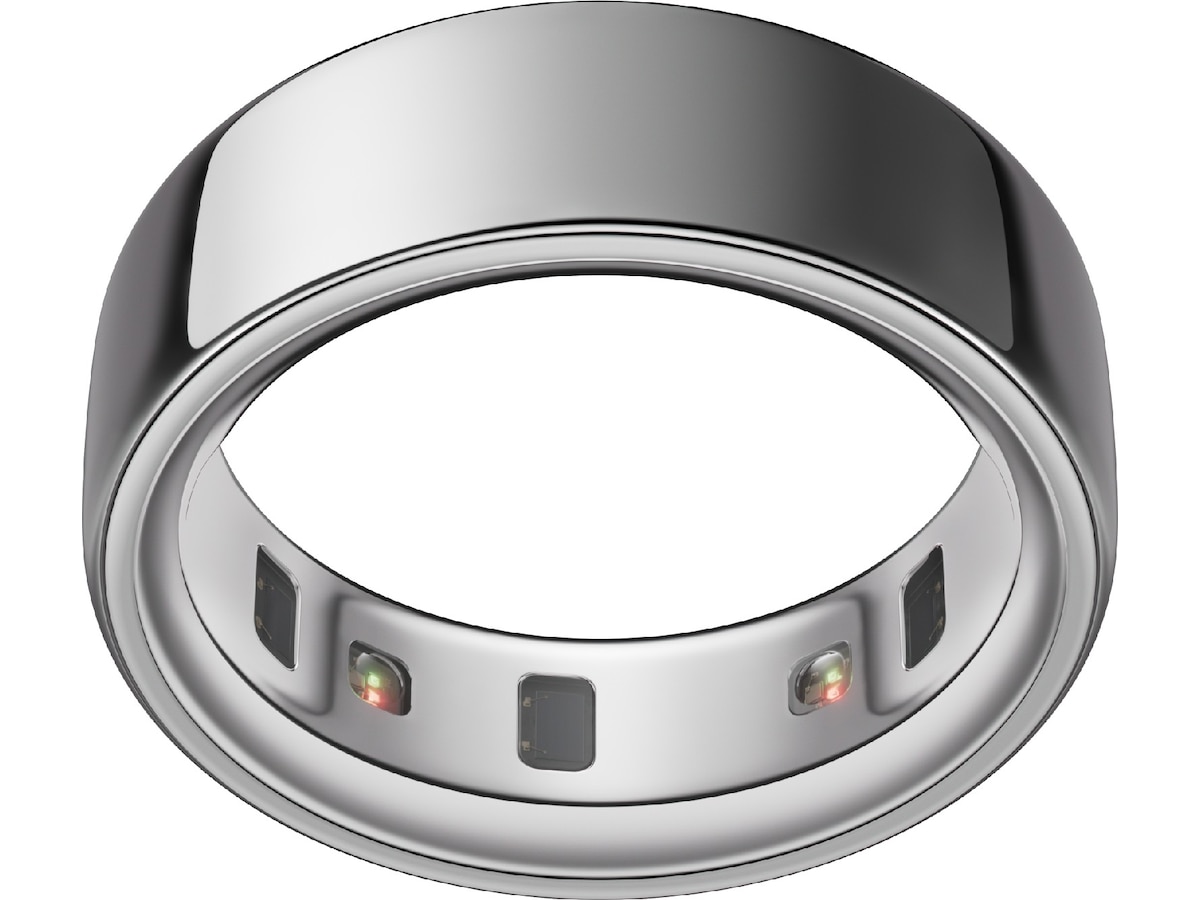 Oura Ring 4 Smart Ring str. 10 (sølv) -B-Grade Demo tilbehør til mobiler & klokker