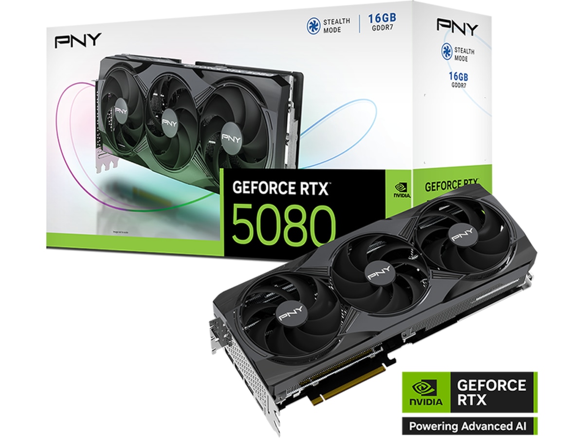 PNY GeForce RTX 5080 Skjermkort