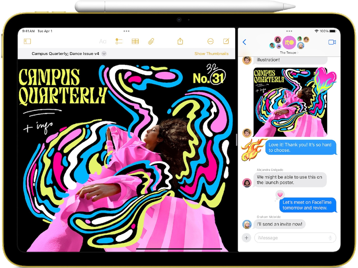 iPad 11" (2025) 256GB 5G (rosa) Nettbrett / iPad