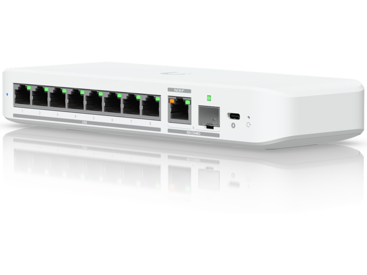 Ubiquiti UniFi Flex 2.5G Switch -B-Grade Demo nettverk