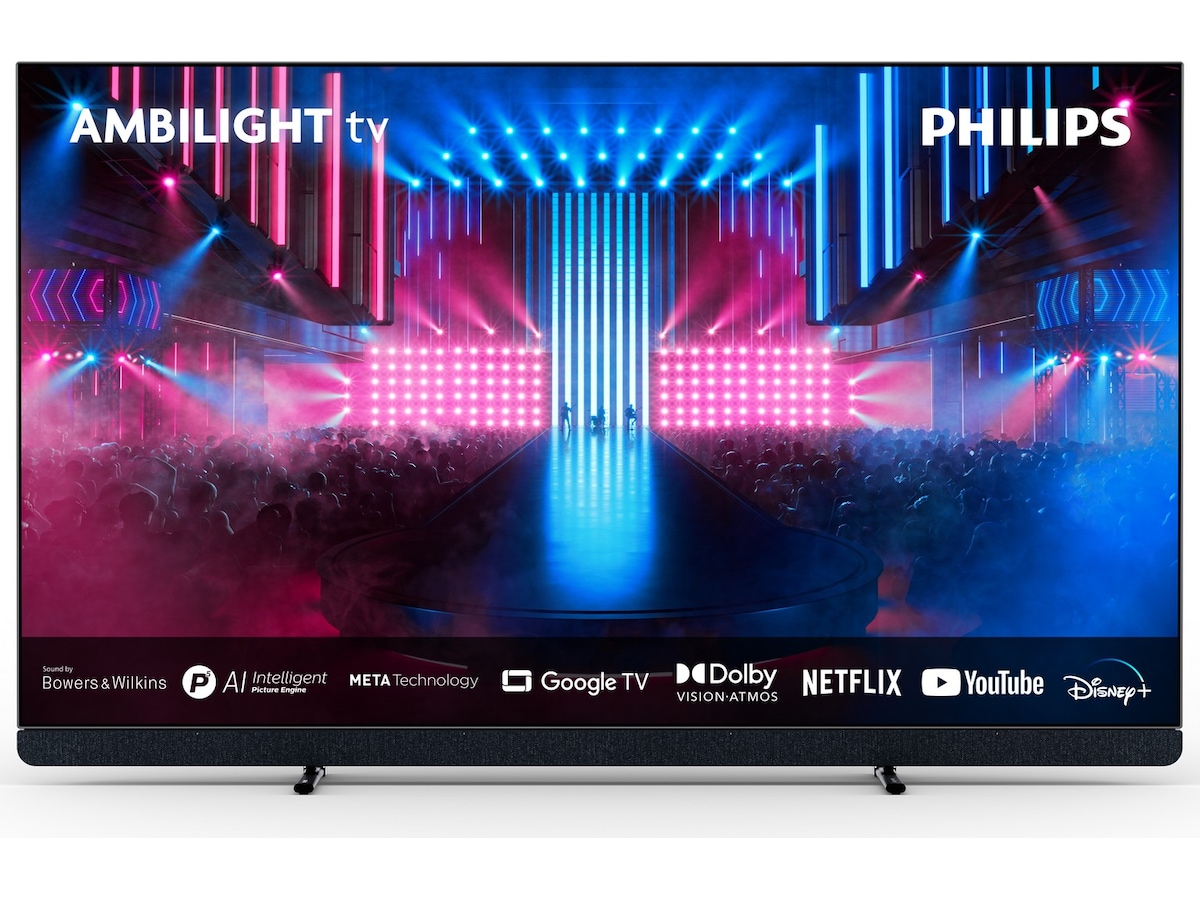 Philips 77" 4K UHD OLED+ Smart TV Ambilight 77OLED909 70 - 79 tommer TV