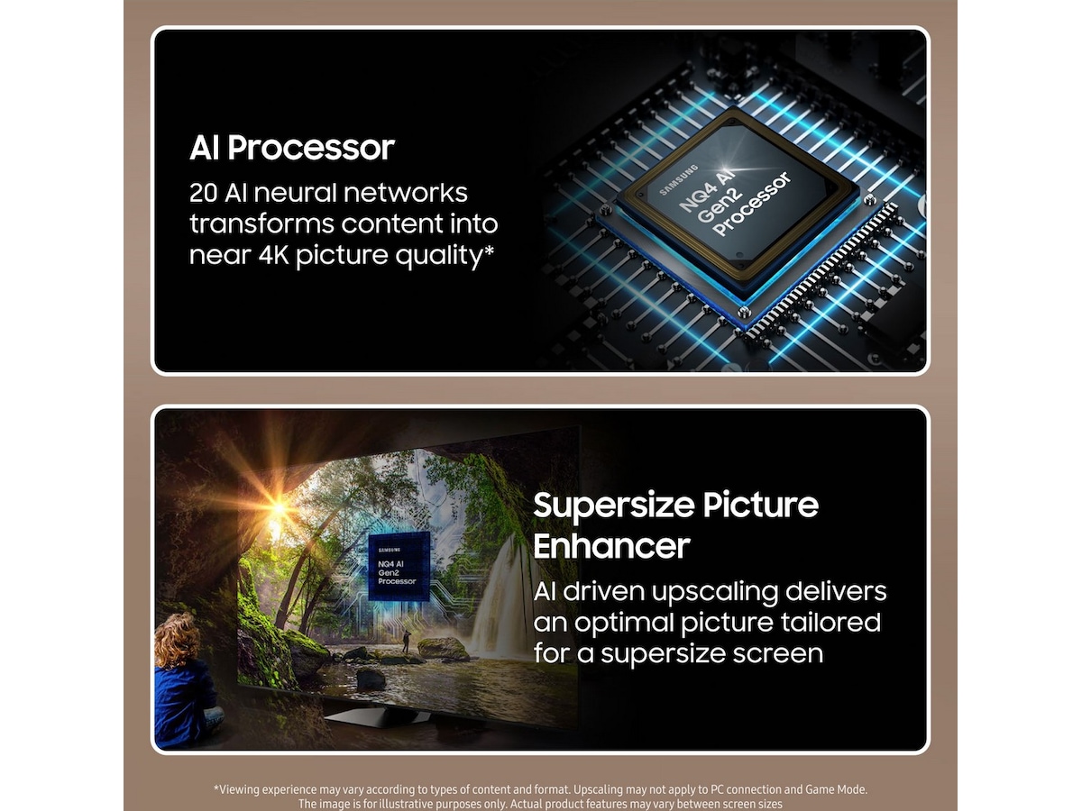 Samsung 98" QN90D 4K Neo QLED Mini LED Smart TV (2024) -B-Grade Demo TV/projektor