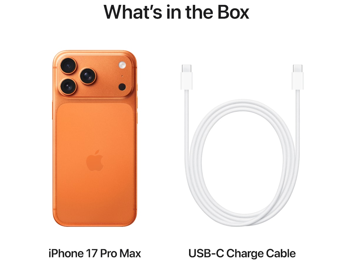 iPhone 17 Pro Max 1TB (kosmisk oransje) Mobiltelefoner