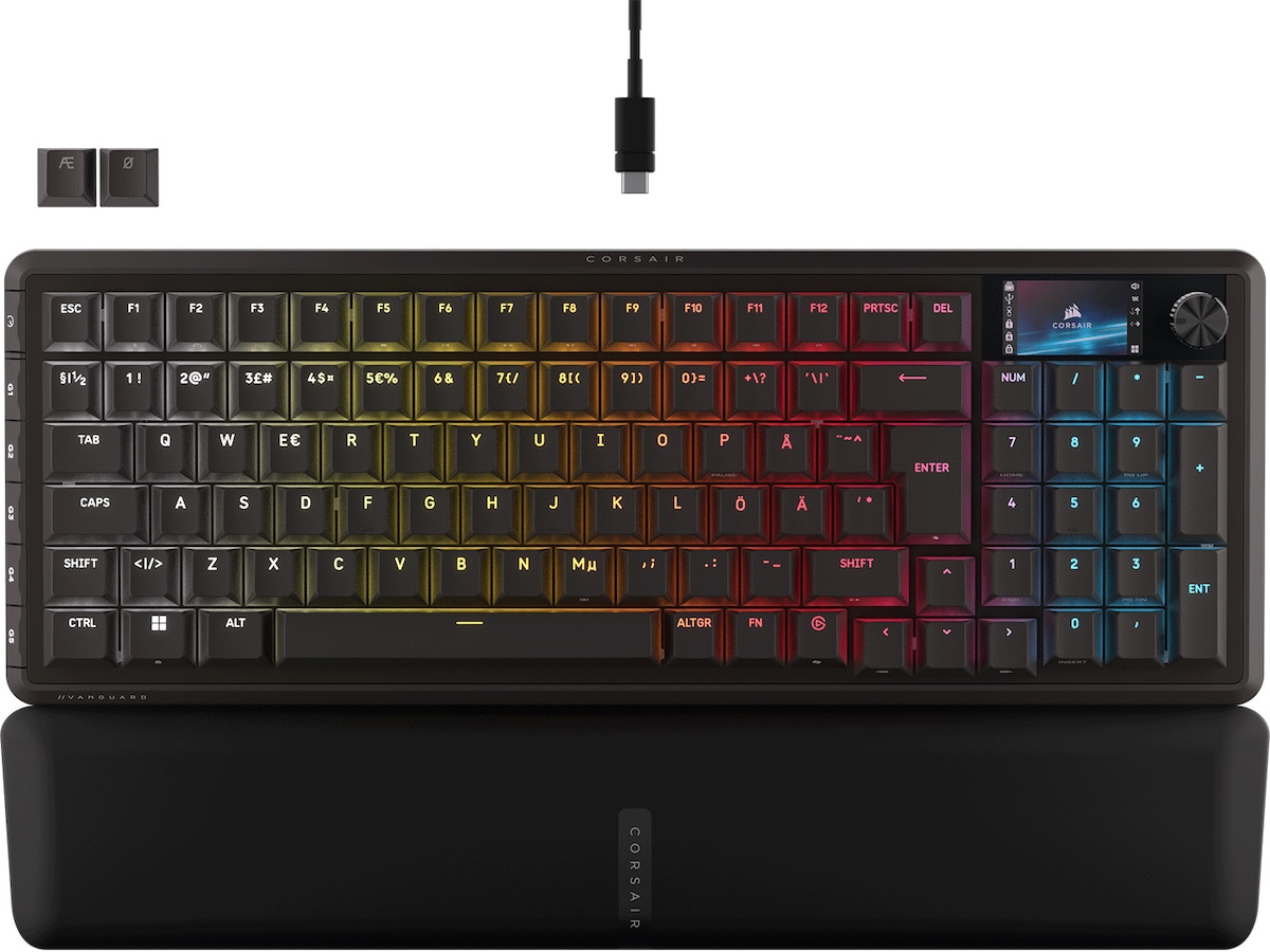 Corsair Vanguard PRO 96 RGB Gamingtastatur (sort) Gamingtastatur