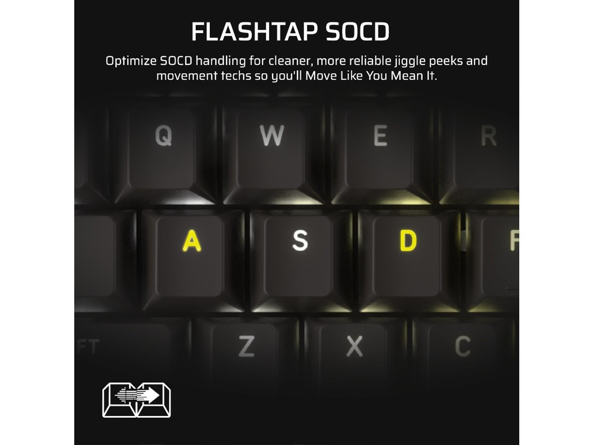 Corsair Vanguard PRO 96 RGB Gamingtastatur (sort) Gamingtastatur