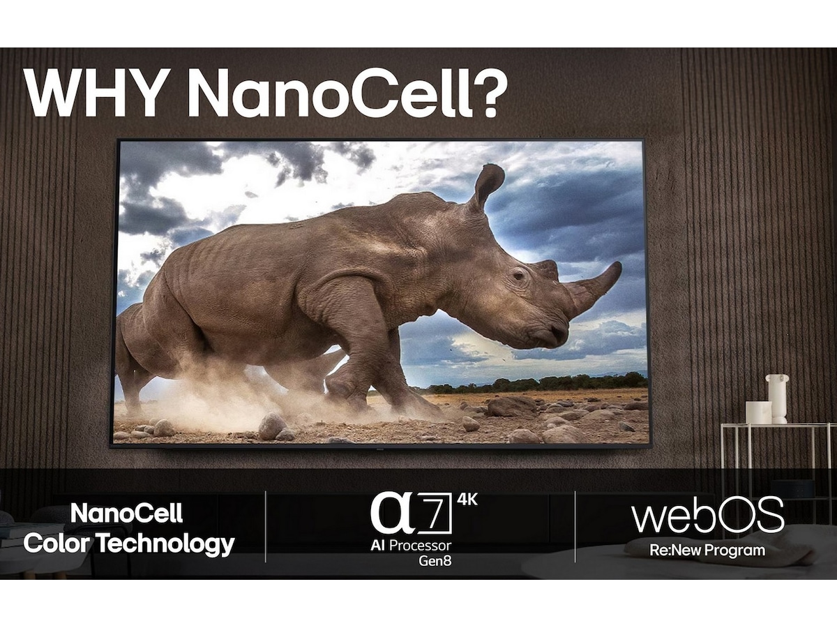 LG 50'' Nano AI 4K 50NANO80A (2025) 50 - 59 tommer TV