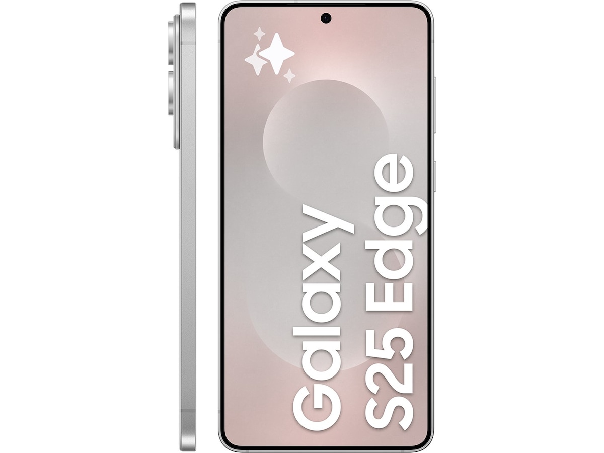 Samsung Galaxy S25 Edge 512GB (titanium silver) -B-Grade Demo mobiltelefoner