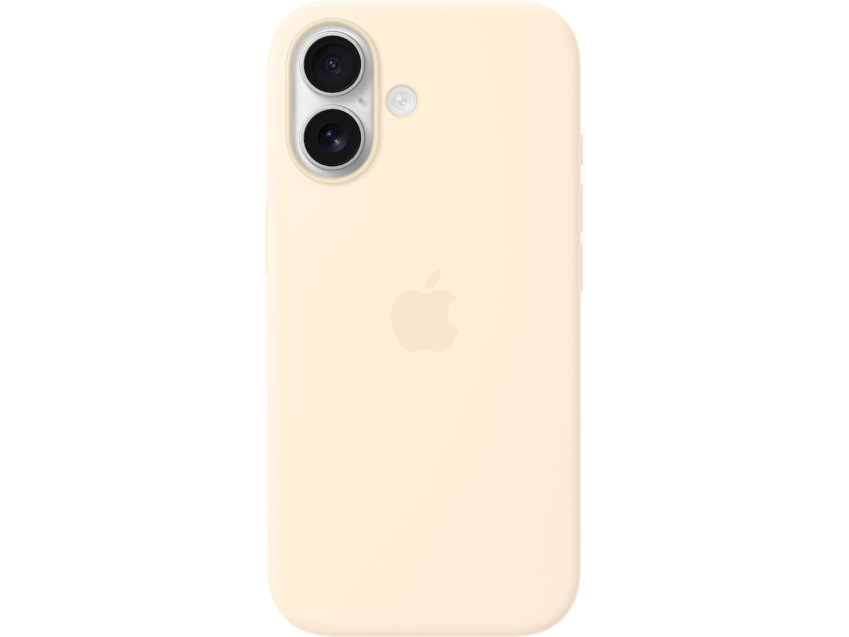 iPhone 17 Silicone Case with MagSafe – Vanilla Deksel til mobiltelefon