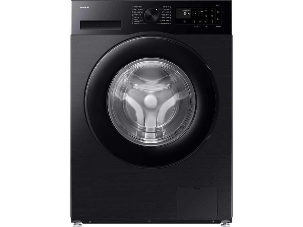 Samsung Vaskemaskin AI Ecobubble 9 kg (sort) Vaskemaskin