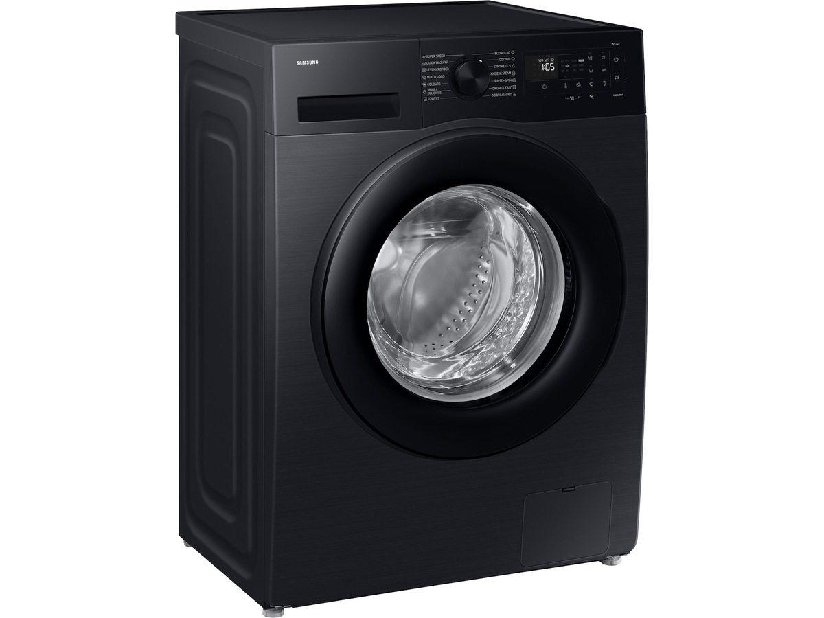 Samsung Vaskemaskin AI Ecobubble 9 kg (sort) Vaskemaskin