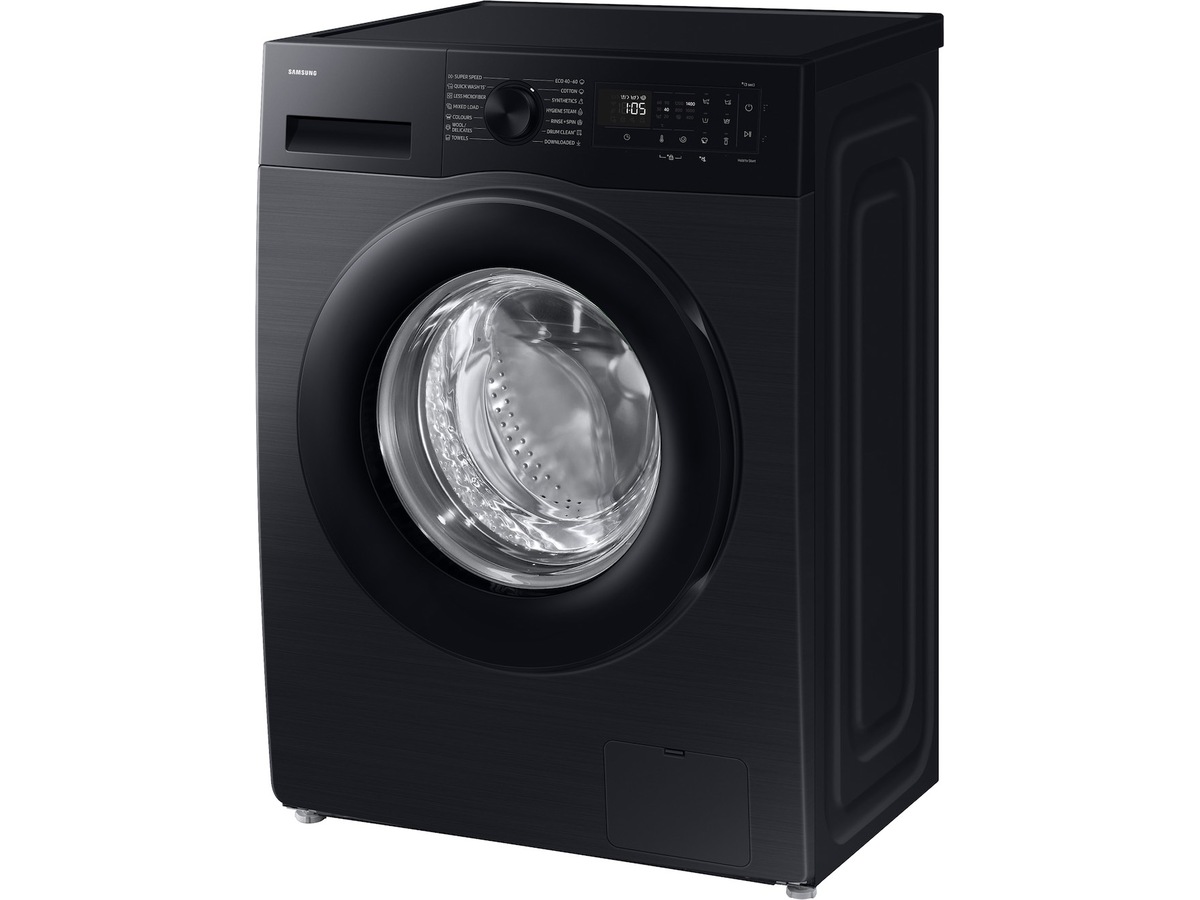Samsung Vaskemaskin AI Ecobubble 9 kg (sort) Vaskemaskin