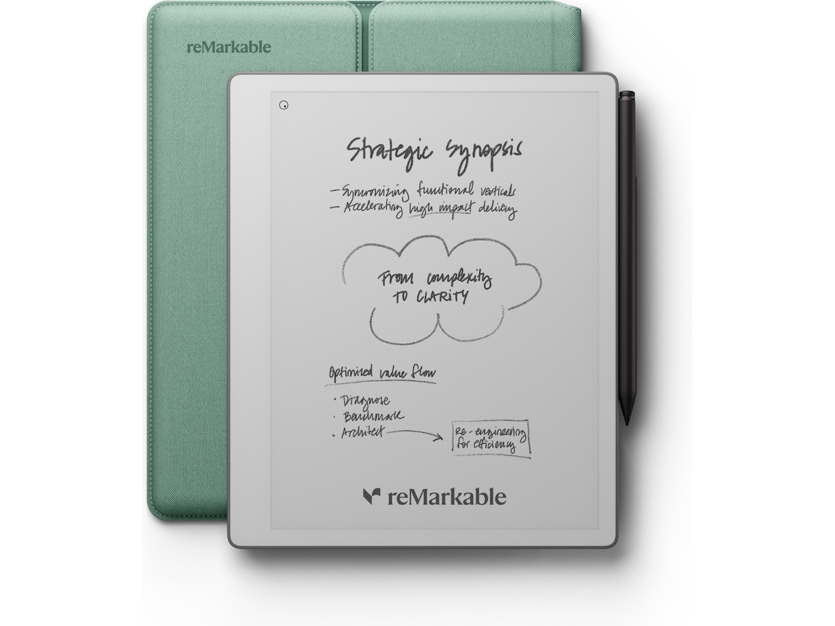 reMarkable Paper Pure - Bundle Green Folio Tablet Folio Green Digitale notatblokker