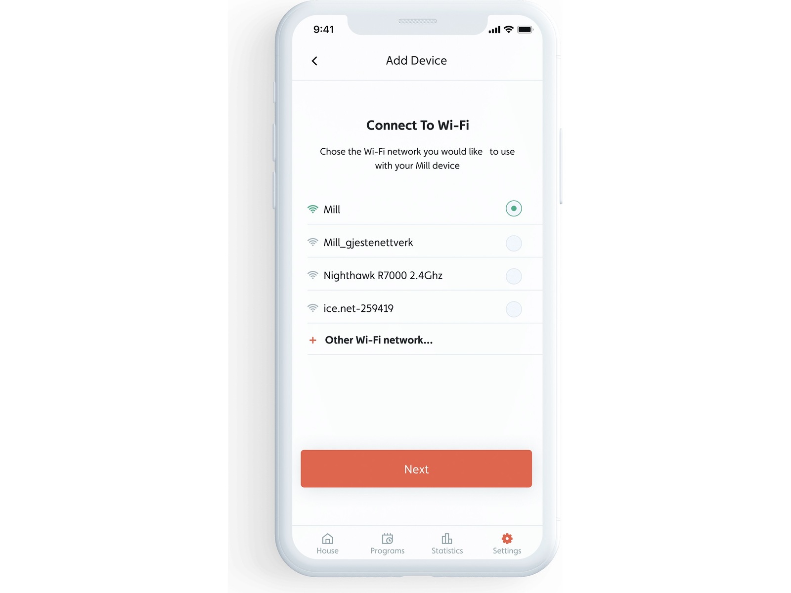 Mill WiFi Socket gen 3 Tilbehør til varme