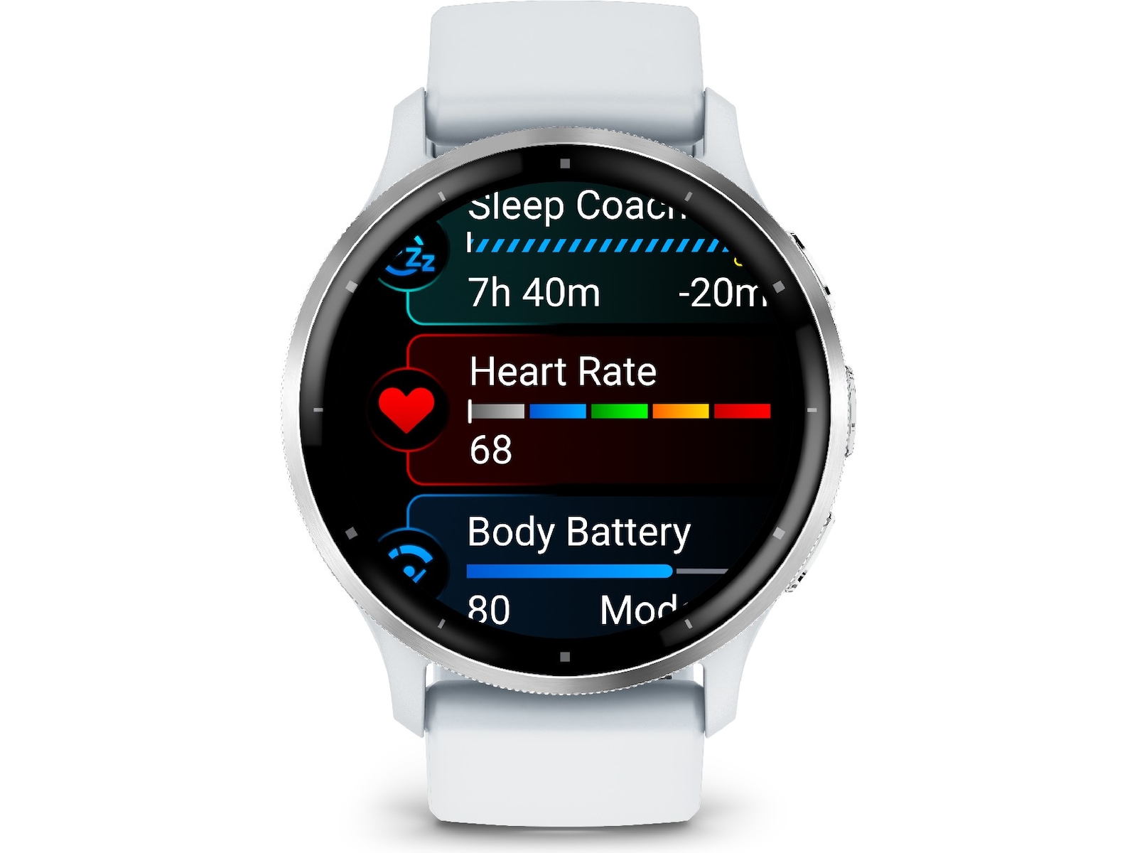 Garmin Venu 3 45mm GPS (whitestone/passivated) Smartklokker