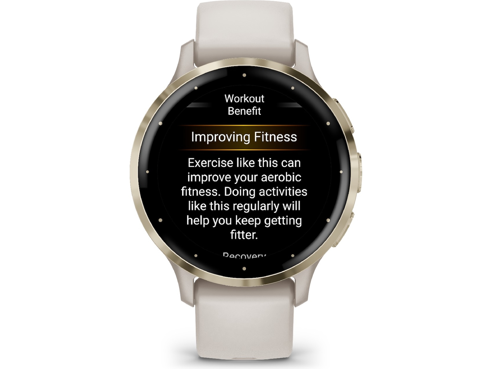 Garmin Venu 3S 41mm GPS (ivory/soft gold) Smartklokker