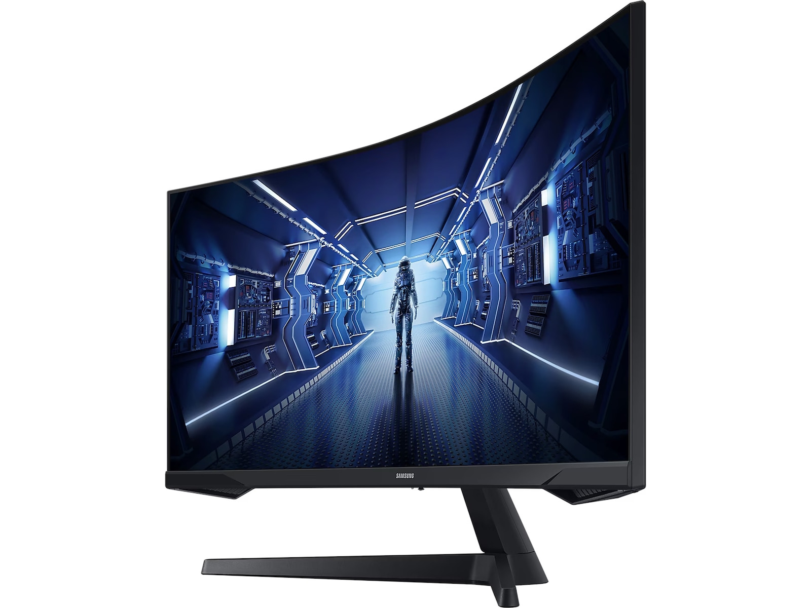 Samsung 34" Odyssey G5 curved gamingskjerm C34G55 Skjermer