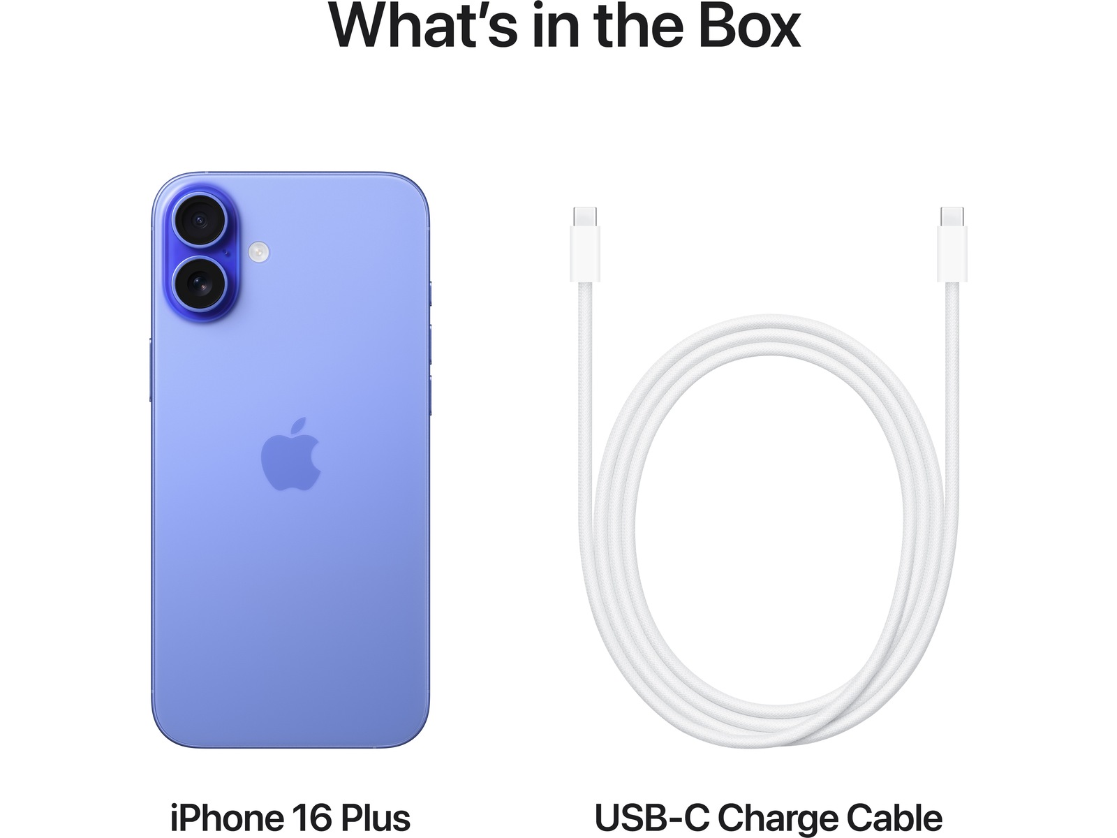 iPhone 16 Plus 256GB  (ultramarin) Mobiltelefoner