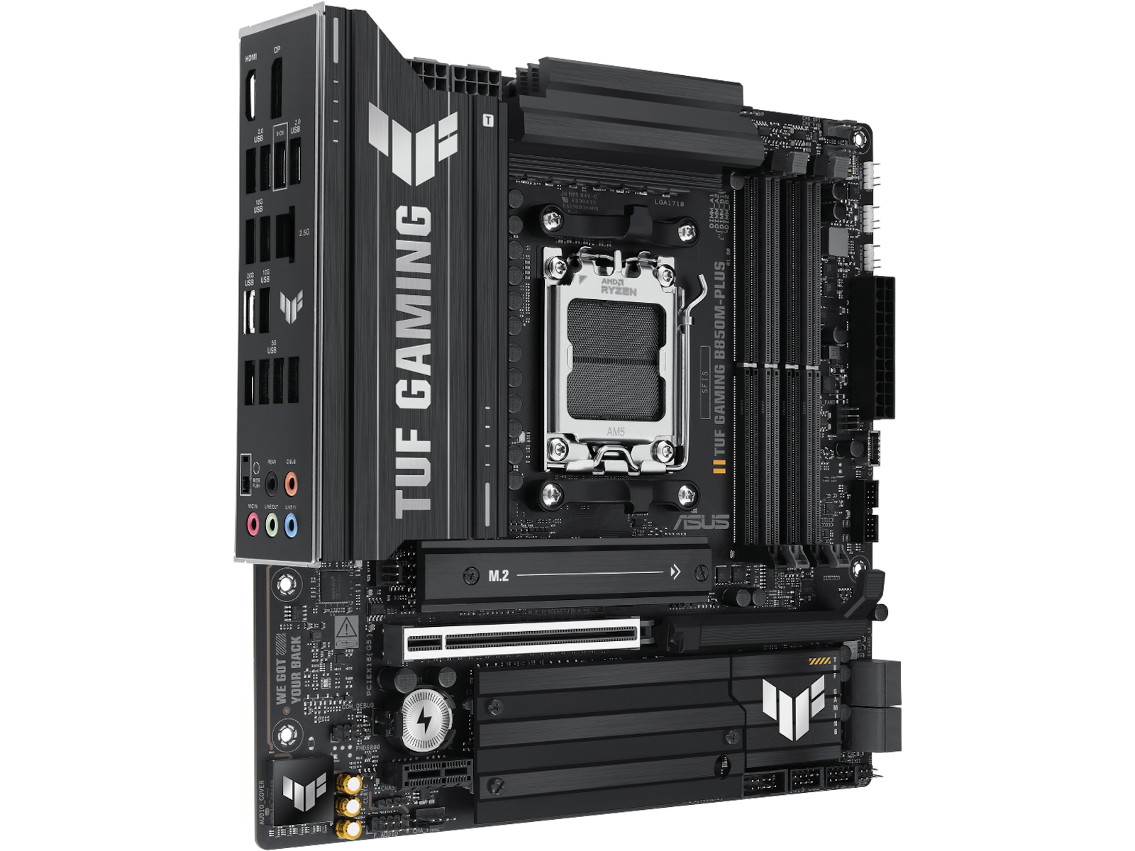 ASUS TUF GAMING B850M-PLUS Hovedkort AMD Socket