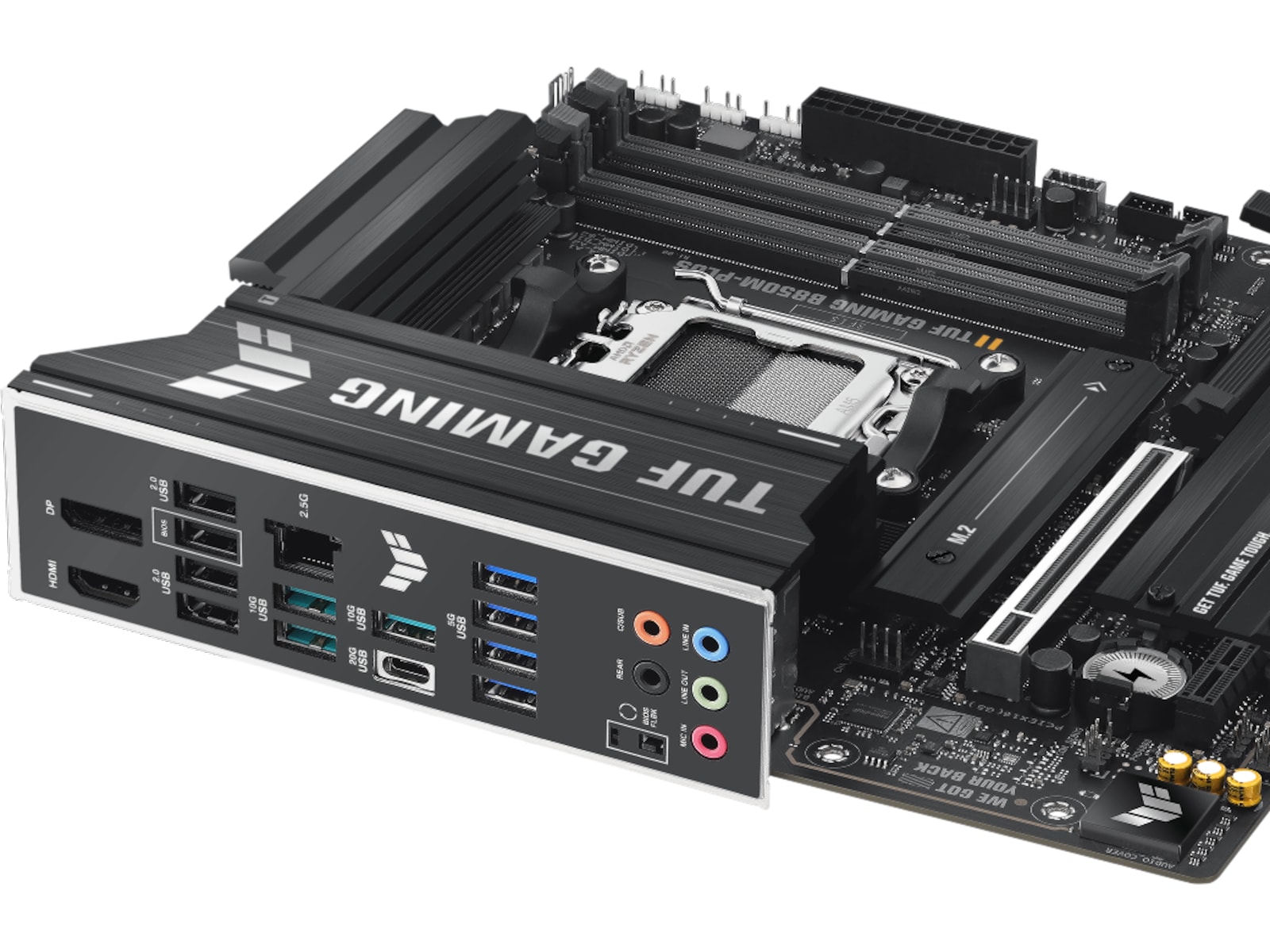 ASUS TUF GAMING B850M-PLUS Hovedkort AMD Socket
