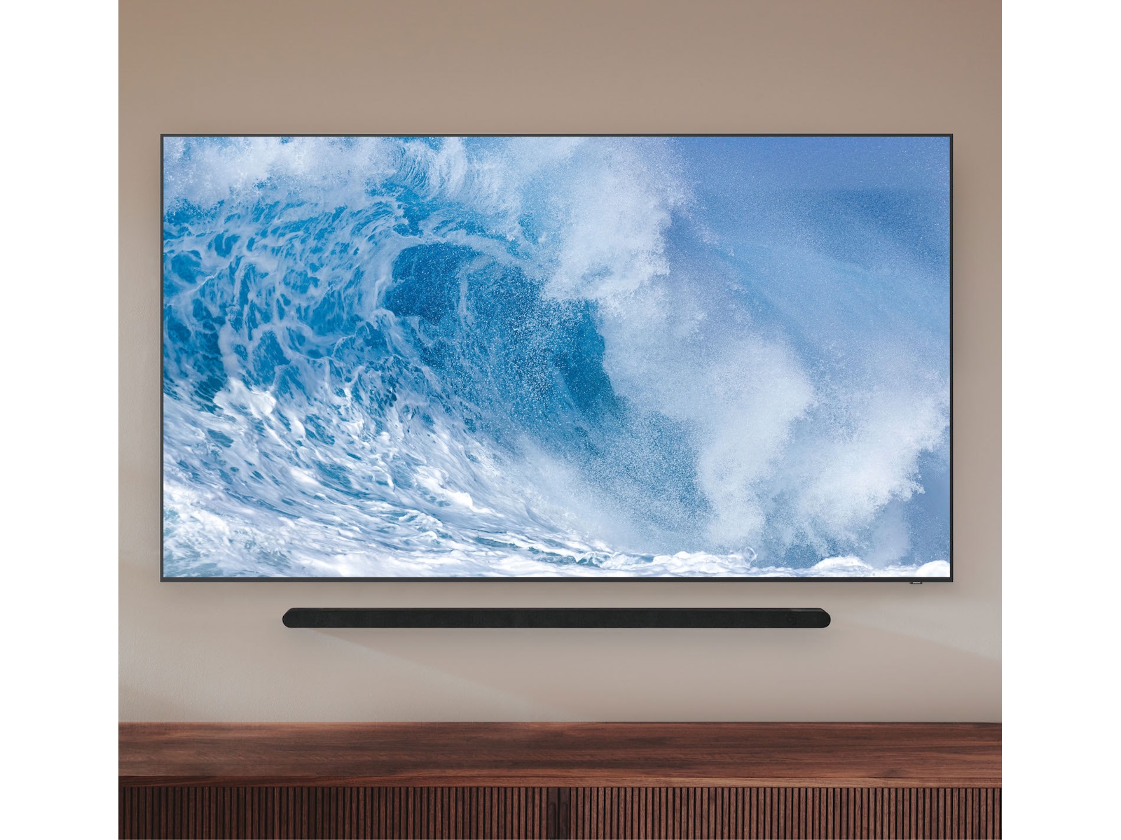 Samsung HW-S710D soundbar med subwoofer (sort) -B-Grade Demo DVD/Hi-Fi/stereo