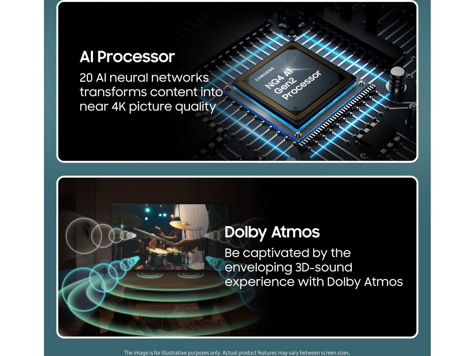 Samsung 55" S85D 4K OLED Smart TV TQ55S85D 50 - 59 tommer TV