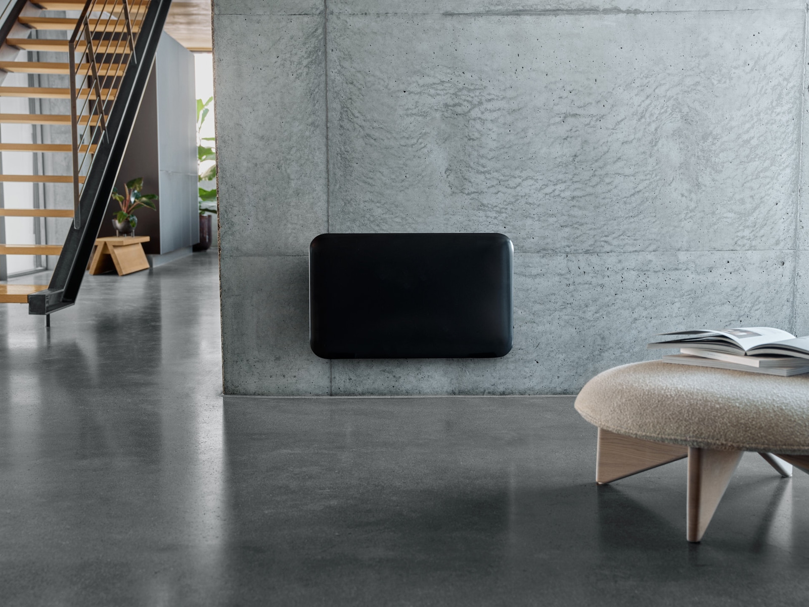 Mill Invisible Smart WiFi Gen 4 panelovn 700W (sort) Panelovner