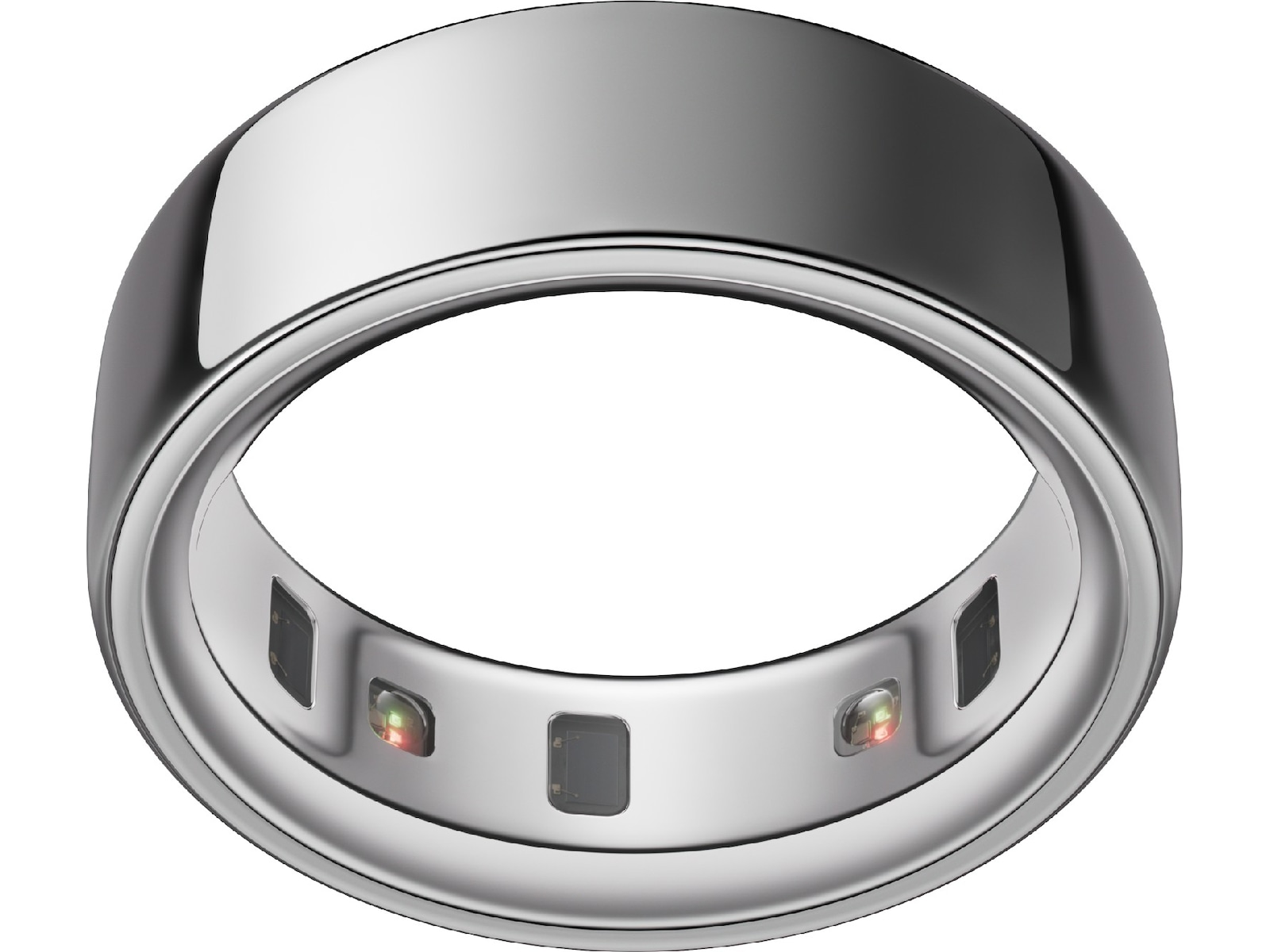 Oura Ring 4 Smart Ring str. 10 (sølv) -B-Grade Demo tilbehør til mobiler & klokker