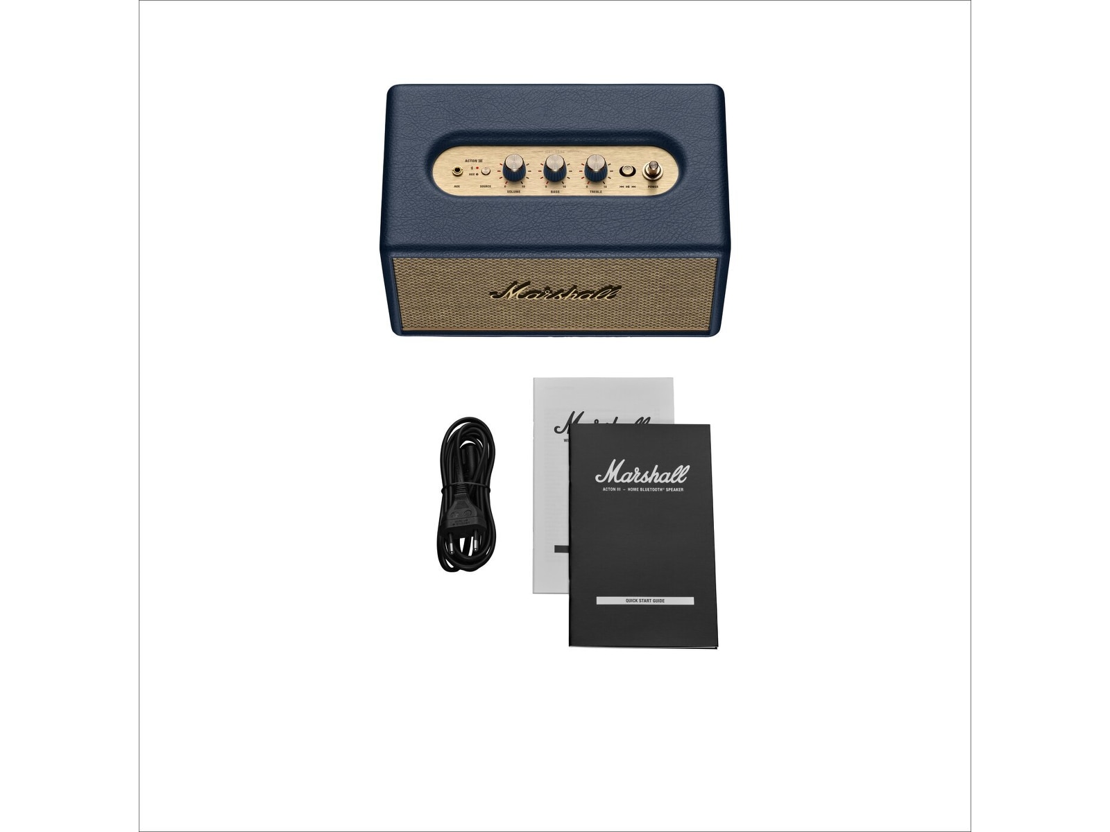 Marshall Acton III Trådløs bluetooth høyttaler (midnight blue) Trådløs / Bluetooth-høyttaler