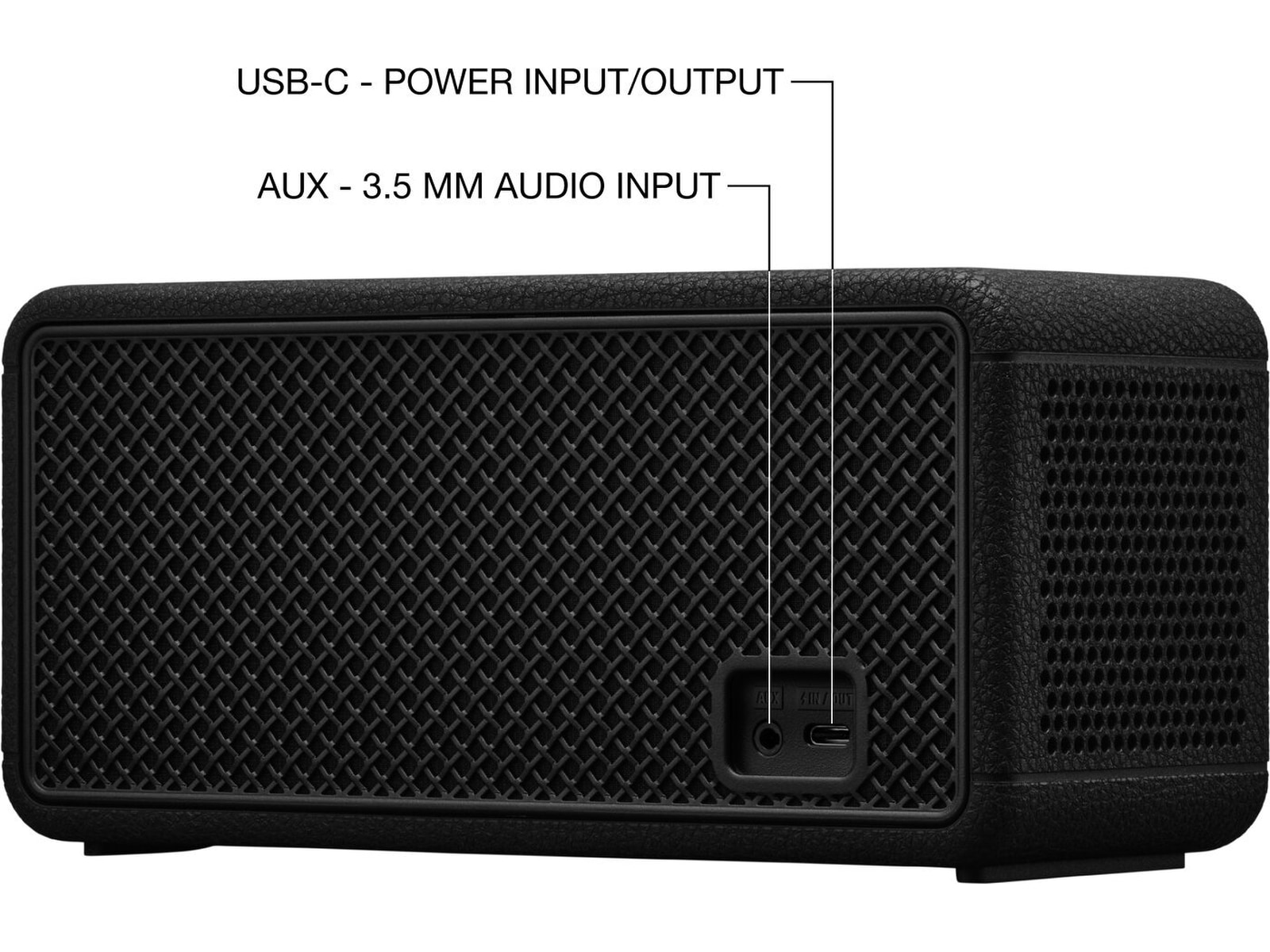 Marshall Middleton II Trådløs bluetooth høyttaler (sort/messing) Trådløs / Bluetooth-høyttaler
