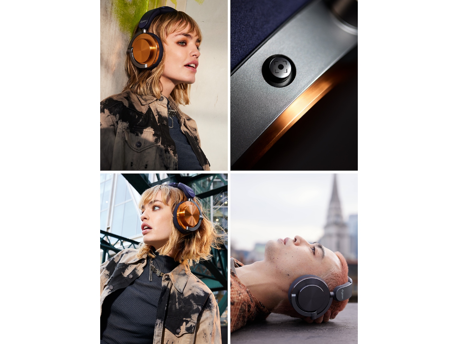 Dyson onTrac CNC Trådløse hodetelefoner, Over-Ear (aluminium) -B-Grade Demo headset
