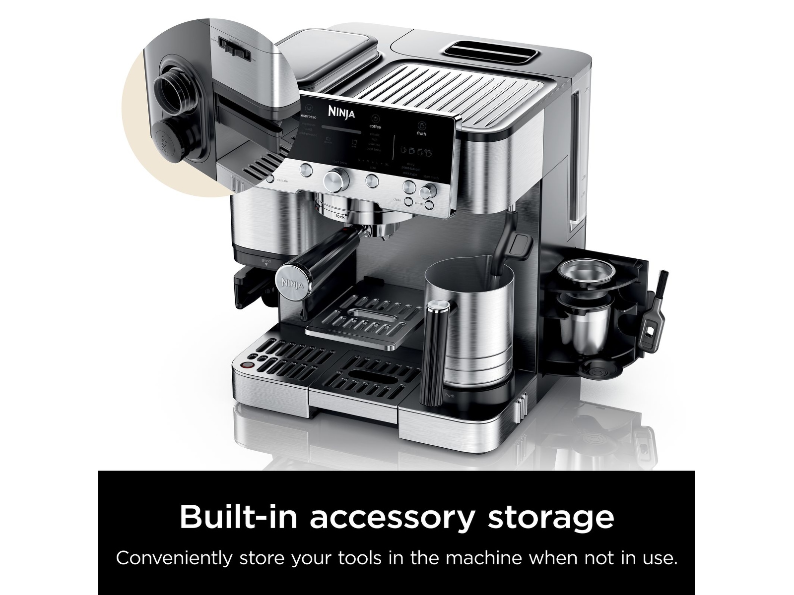 Ninja Luxe Café Premier 3-i-1 Espressomaskin Espressomaskiner