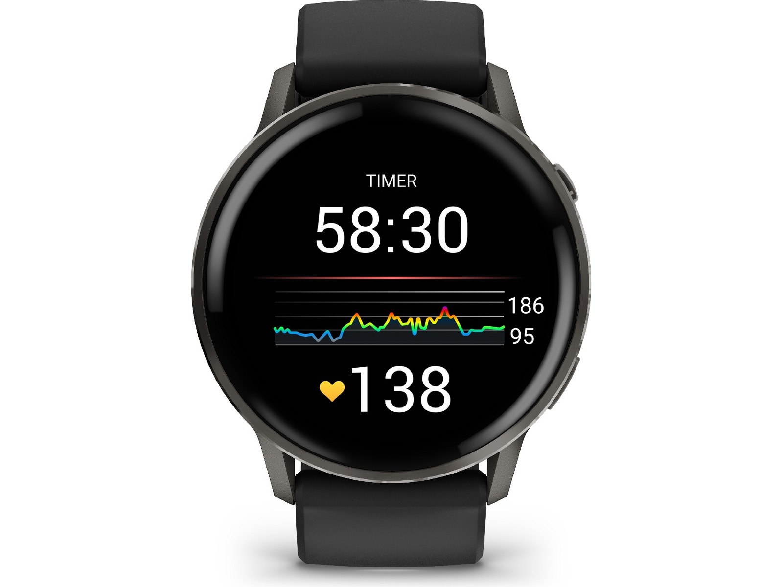 Garmin Venu 4 45mm GPS (black) Smartklokker