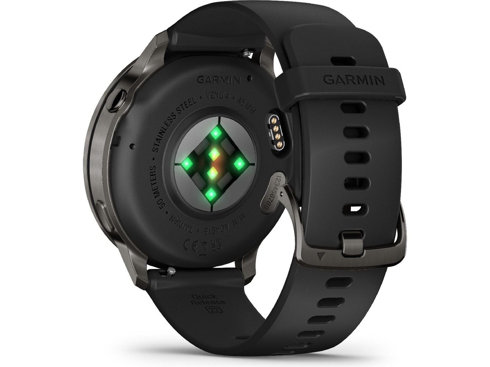 Garmin Venu 4 45mm GPS (black) Smartklokker