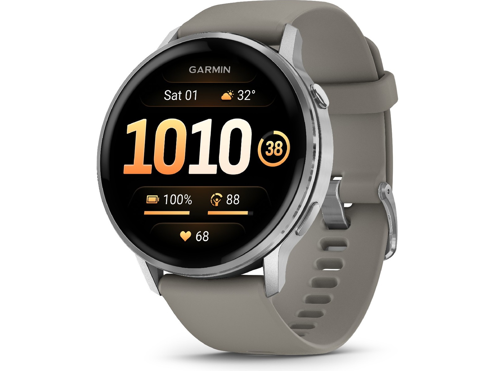 Garmin Venu 4 45mm GPS (silver/gray) Smartklokker