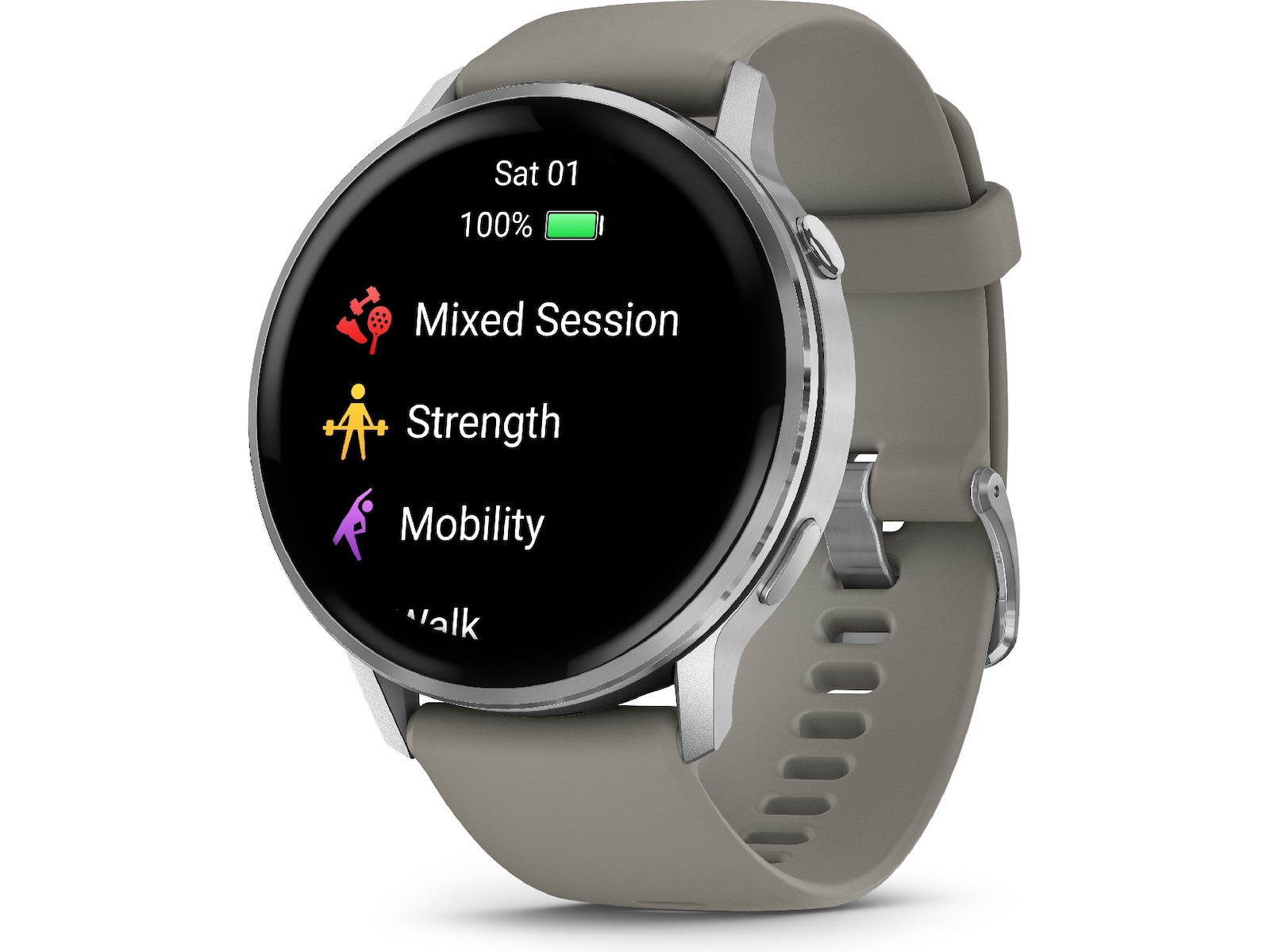Garmin Venu 4 45mm GPS (silver/gray) Smartklokker