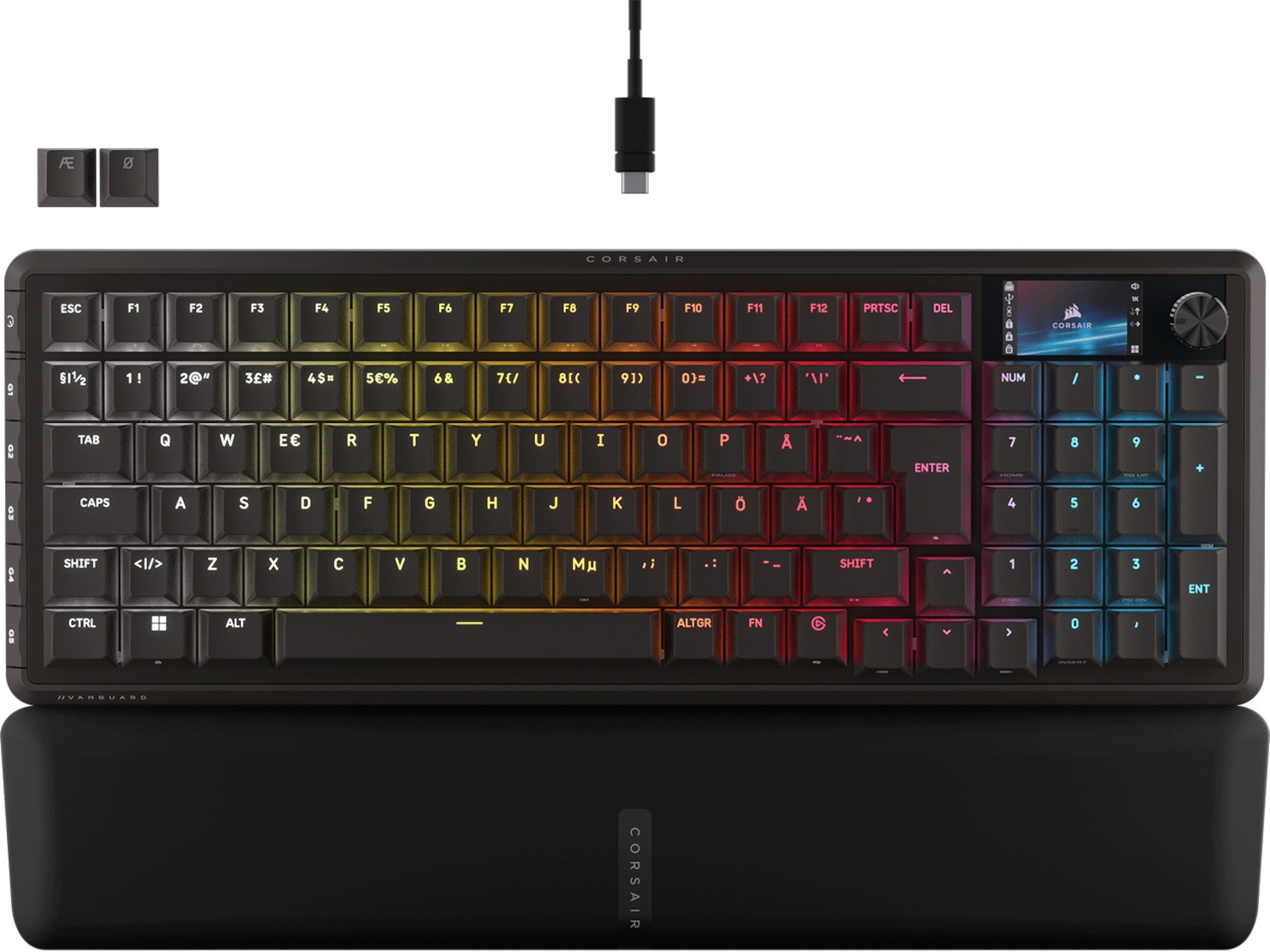 Corsair Vanguard PRO 96 RGB Gamingtastatur (sort) Gamingtastatur
