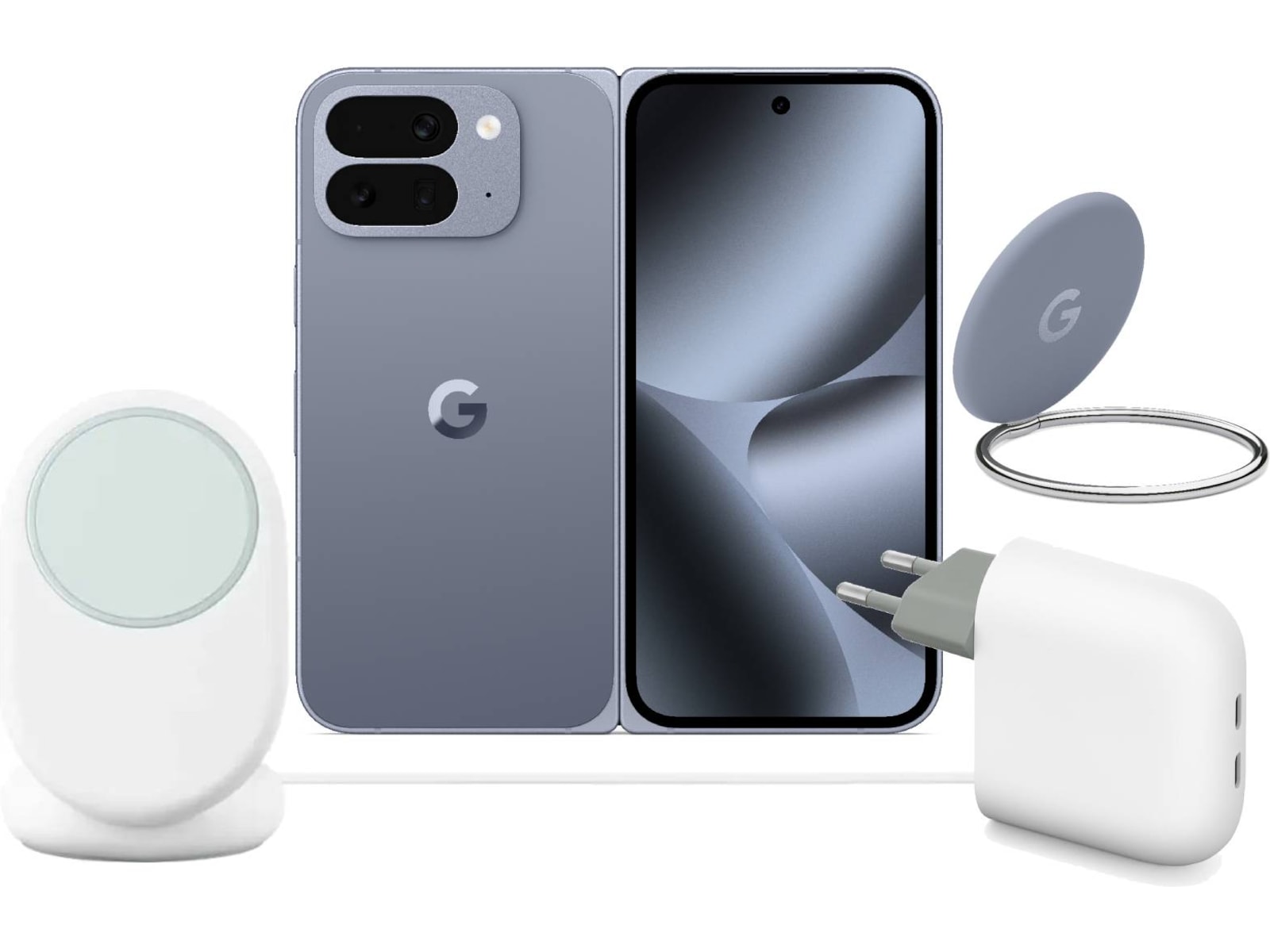 Google Pixel 10 Pro Fold 256GB (moonstone) Mobiltelefoner