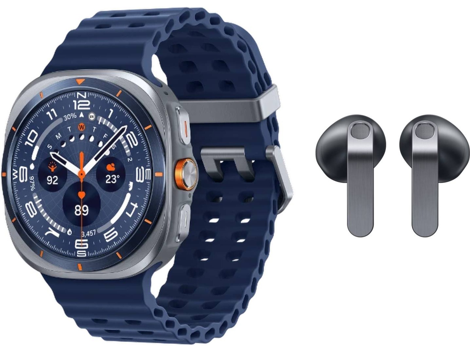 Samsung Galaxy Watch Ultra 2025 47mm GPS (titanium blue) Smartklokker
