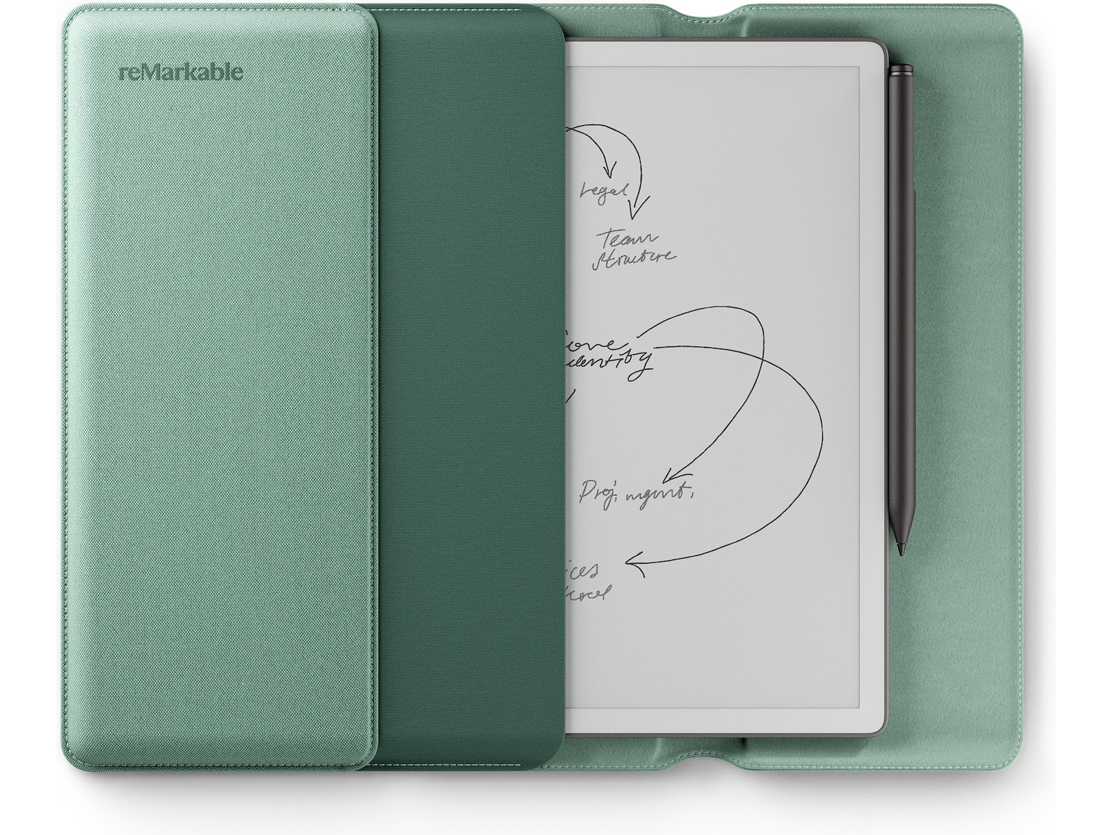 reMarkable Paper Pure - Bundle Green Folio Tablet Folio Green Digitale notatblokker