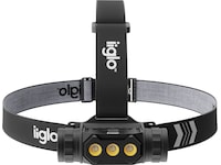 iiglo Hodelykt 2.000 lumen, 18650 batteri Hodelykter & lommelykter