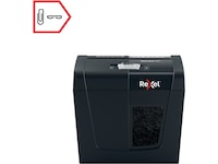 Rexel Makuleringsmaskin Secure X6, krysskutt P4 (sort) Makuleringsmaskiner