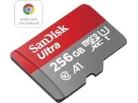 SanDisk Ultra microSDXC card 256GB Minnekort til foto & video