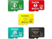 SanDisk MicroSDXC 512GB Switch Minnekort til foto & video
