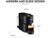 Nespresso Vertuo Pop By Delonghi Kapselmaskin ENV90.B (sort)  -B-Grade Demo hjem & fritid