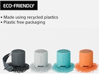 Sony SRS-XB100 Trådløs bluetooth høyttaler (sort) Trådløs / Bluetooth-høyttaler