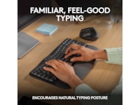 Logitech Wave Keys for Business trådløst tastatur (grafitt) Tastatur