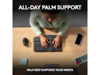 Logitech Wave Keys for Business trådløst tastatur (grafitt) Tastatur